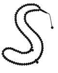 Sertifikalı Erzurum Oltu Taşı Mini Namaz Dua Zikir Tesbihi 99luk 6 x 5 mm