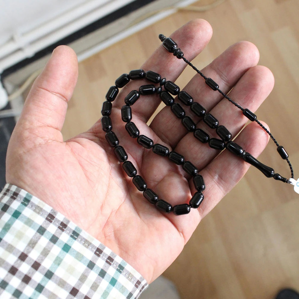 Kapsül Kesim Hakiki Erzurum Oltu Taşı Tesbih