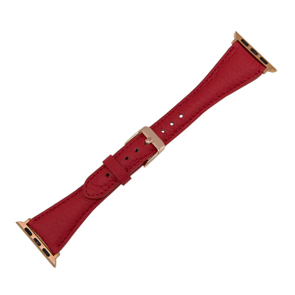 Apple Watch Uyumlu Deri Kordon 42-44-45mm Slim ERC2