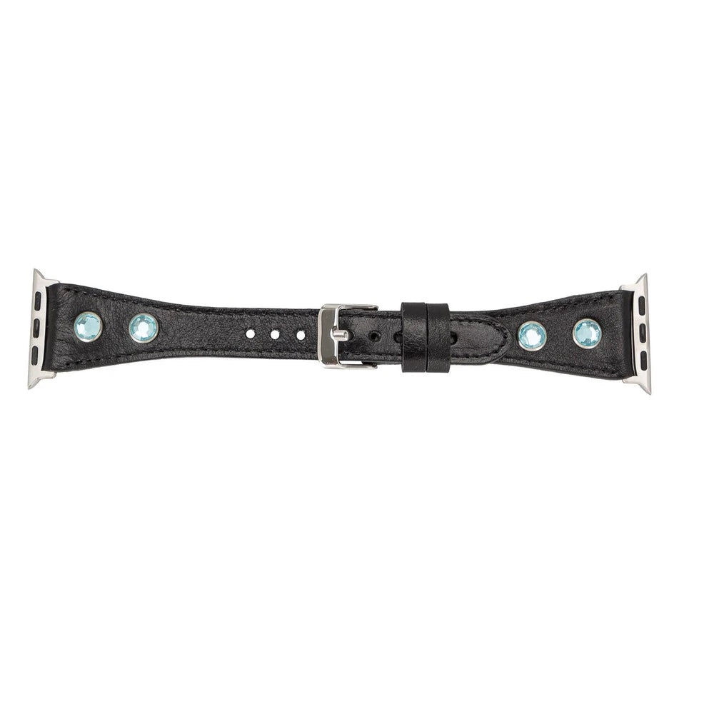 Apple Watch Uyumlu Deri Kordon 38-40-41mm Slim TR RST1