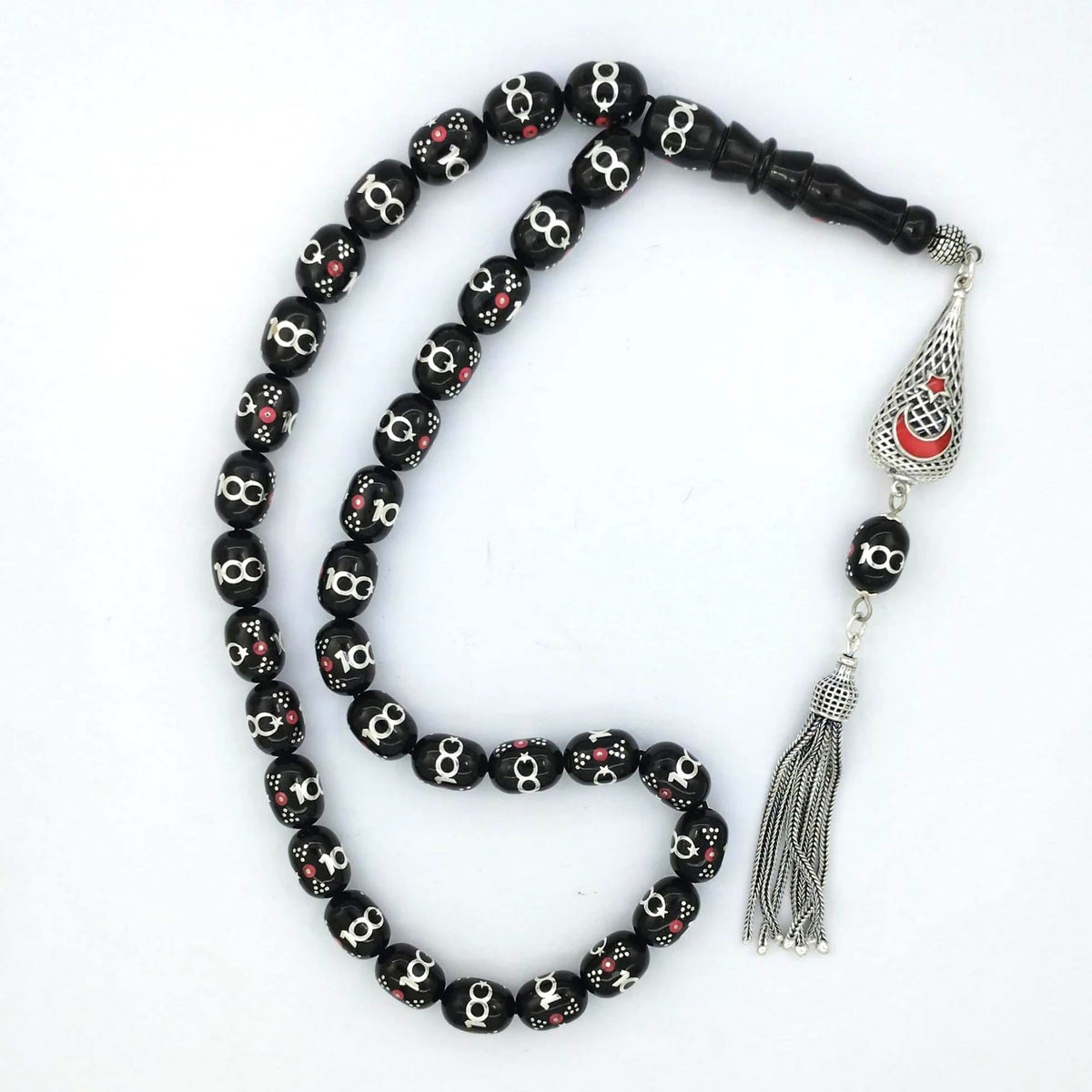 Cumhuriyetimizin 100. Yılına Special Üretim Koleksiyonluk Oltu Stone Prayer Beads