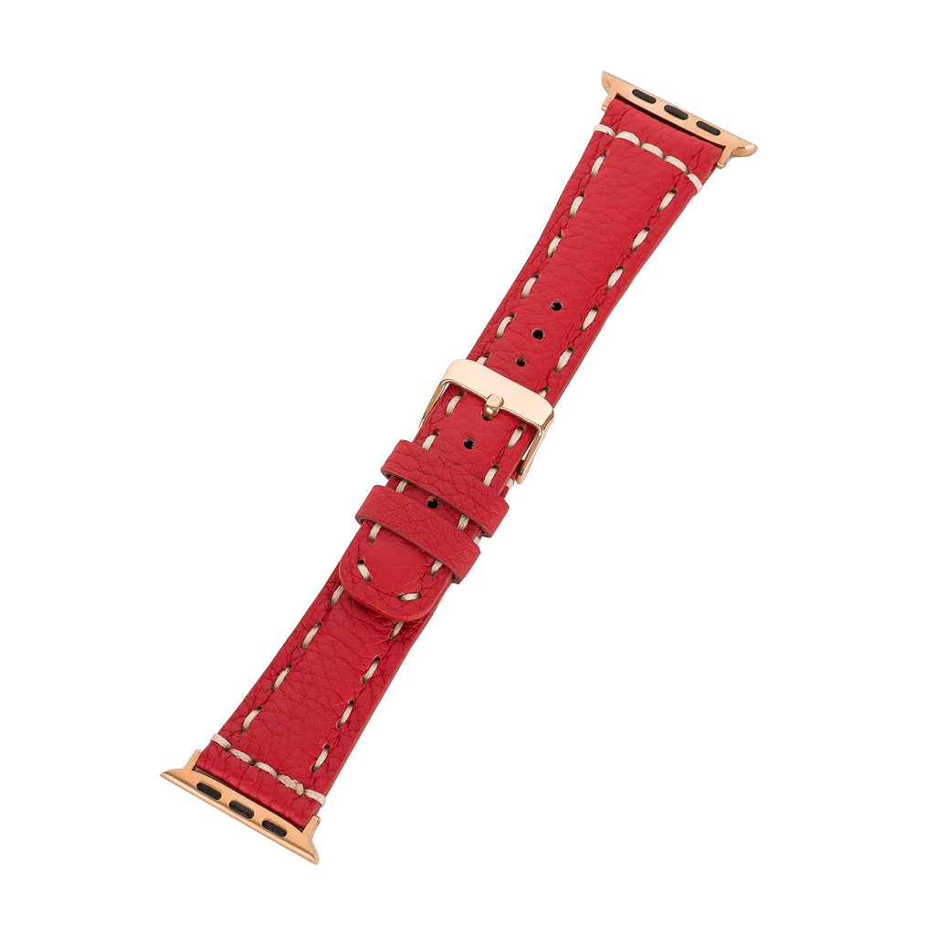 Apple Watch Uyumlu Deri Kordon 38-40-41mm SM43 ERC2