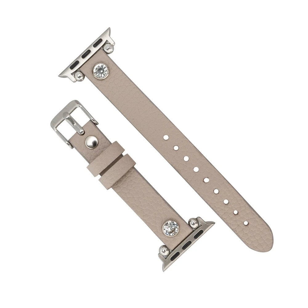 Apple Watch Uyumlu Deri Kordon Visby 38-40-41mm ERC3