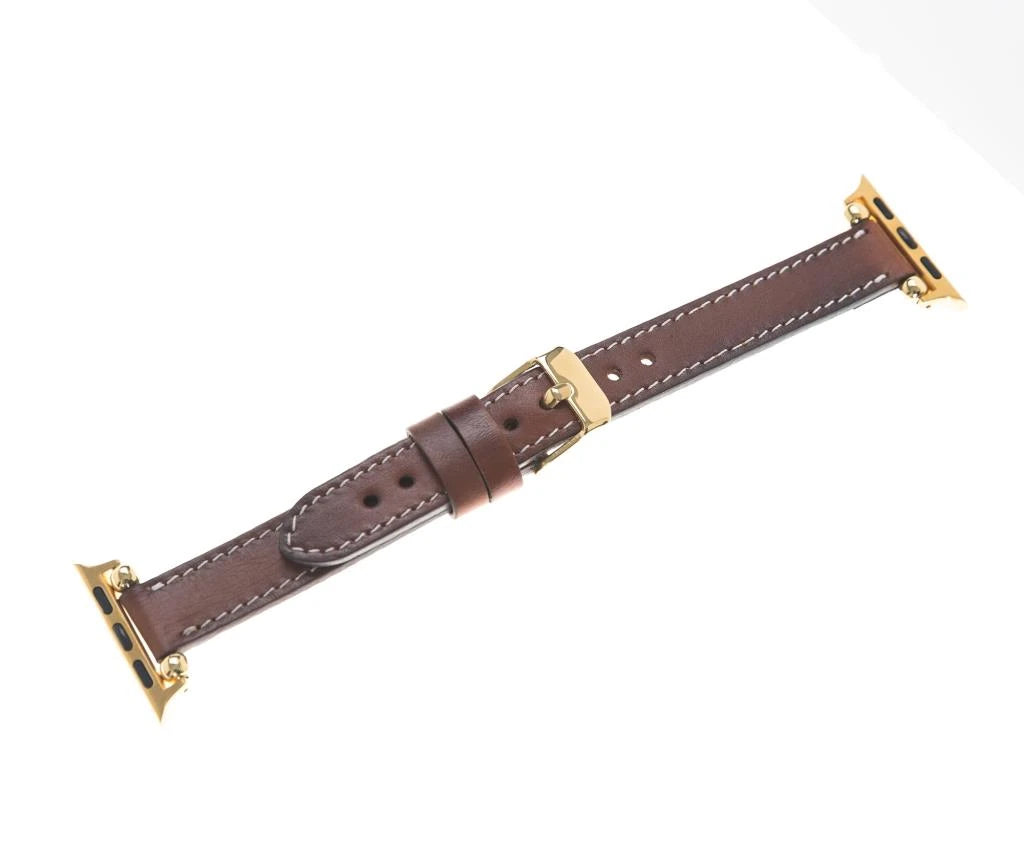 Apple Watch Uyumlu Deri Kordon 38-40-41mm Slim RST2EF