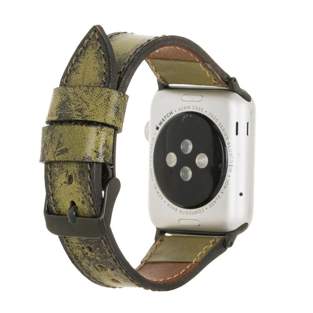 Apple Watch Uyumlu Deri Kordon 38-40-41mm V25SEF