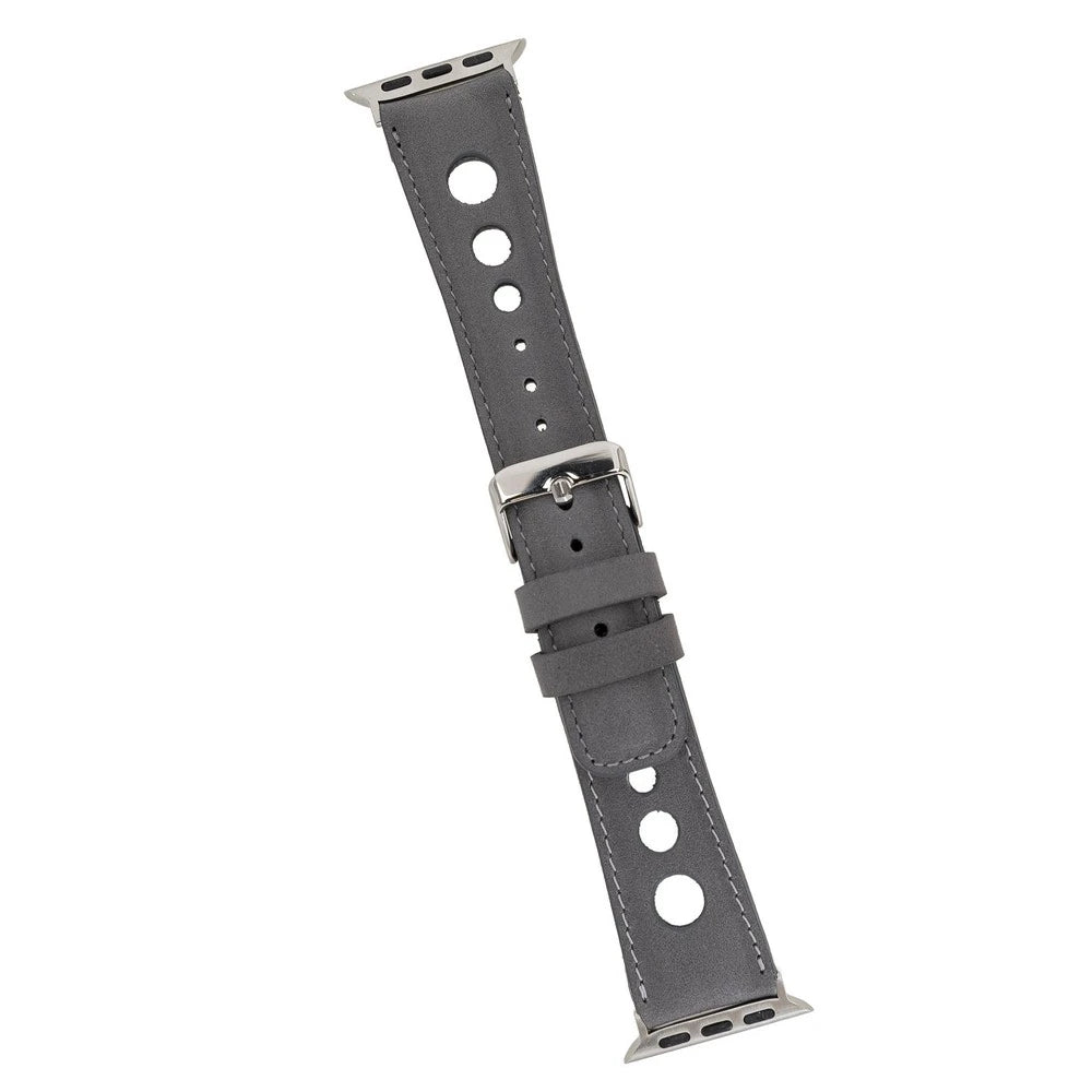 Apple Watch Uyumlu Deri Kordon Çember 42-44-45mm RST9