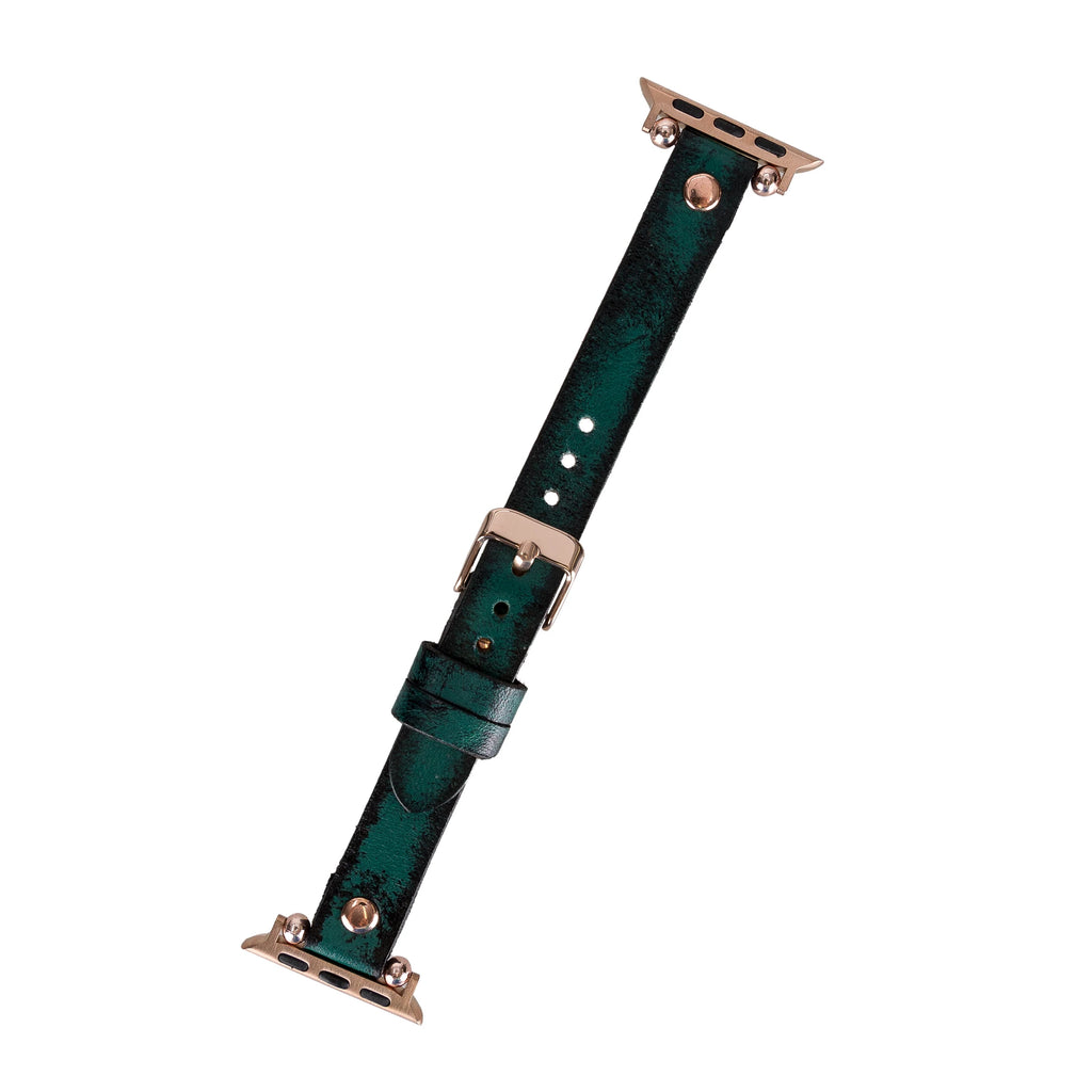 Apple Watch Uyumlu Deri Kordon 38-40-41mm RT V6SEF