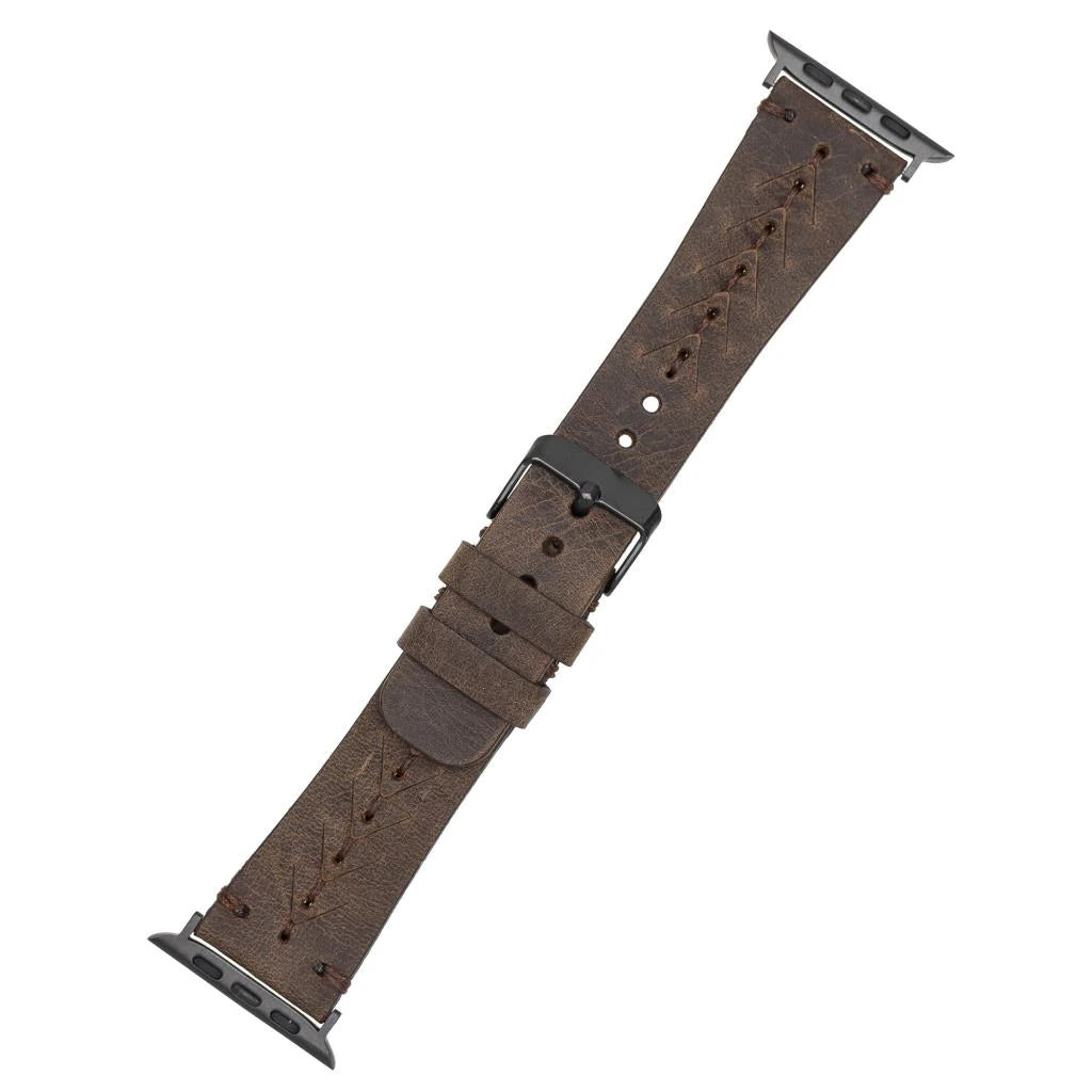Apple Watch Uyumlu Deri Kordon 38-40-41mm G6 Boras