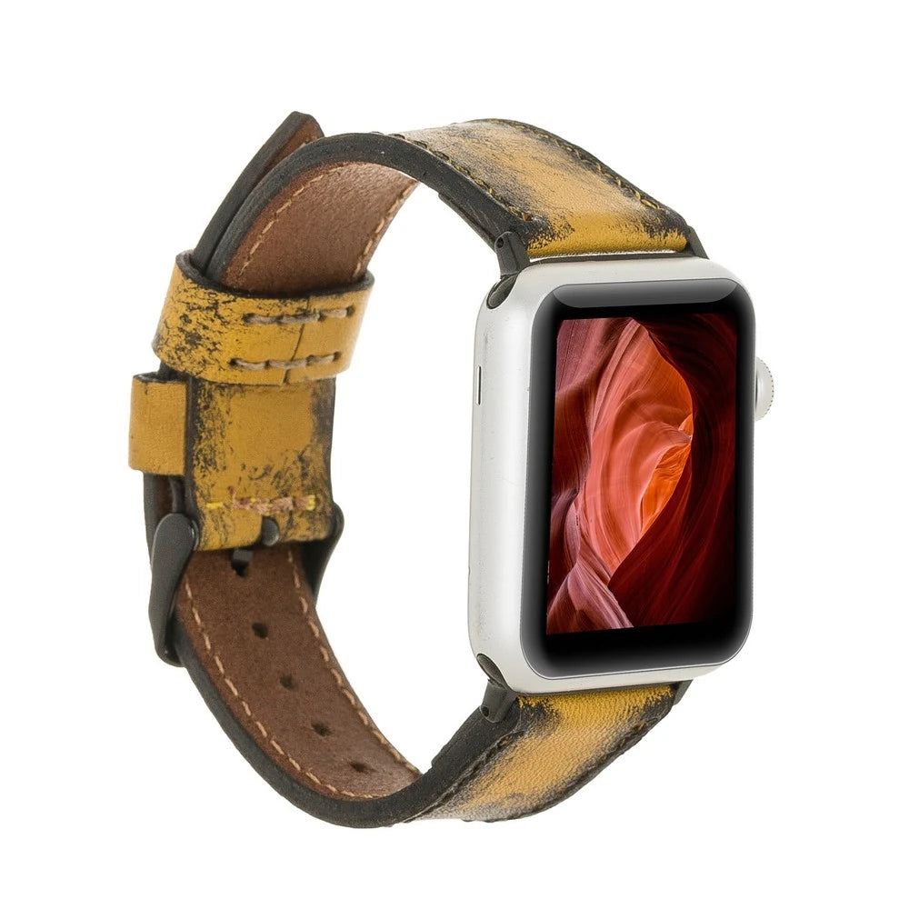 Apple Watch Uyumlu Deri Kordon 38-40-41mm V24SEF