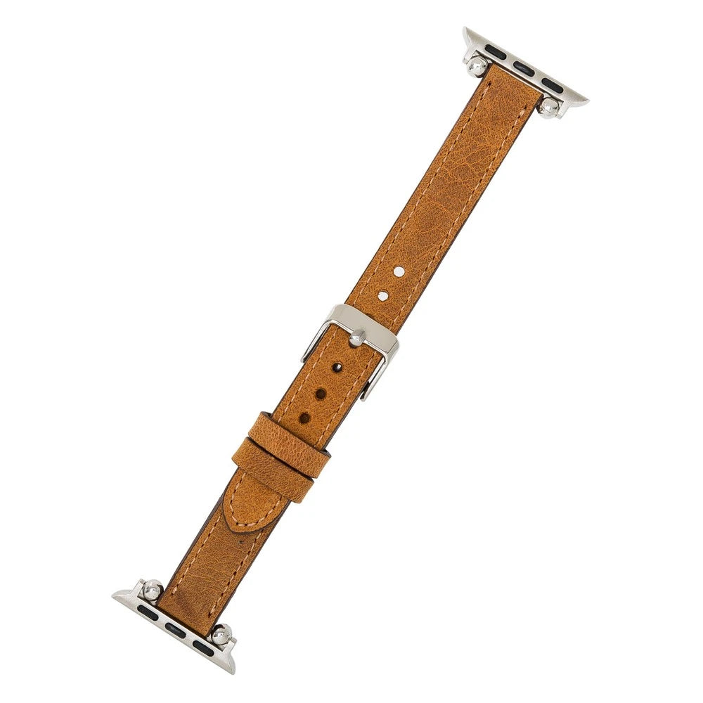 Apple Watch Uyumlu Deri Kordon 38-40-41mm Ferro G19