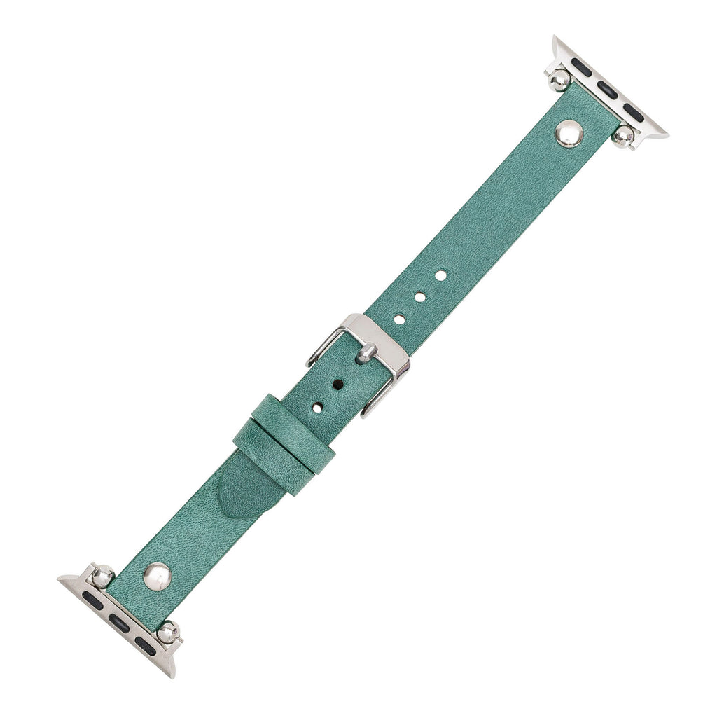 Apple Watch Uyumlu Deri Kordon 38-40-41mm Ferro ST CZ12