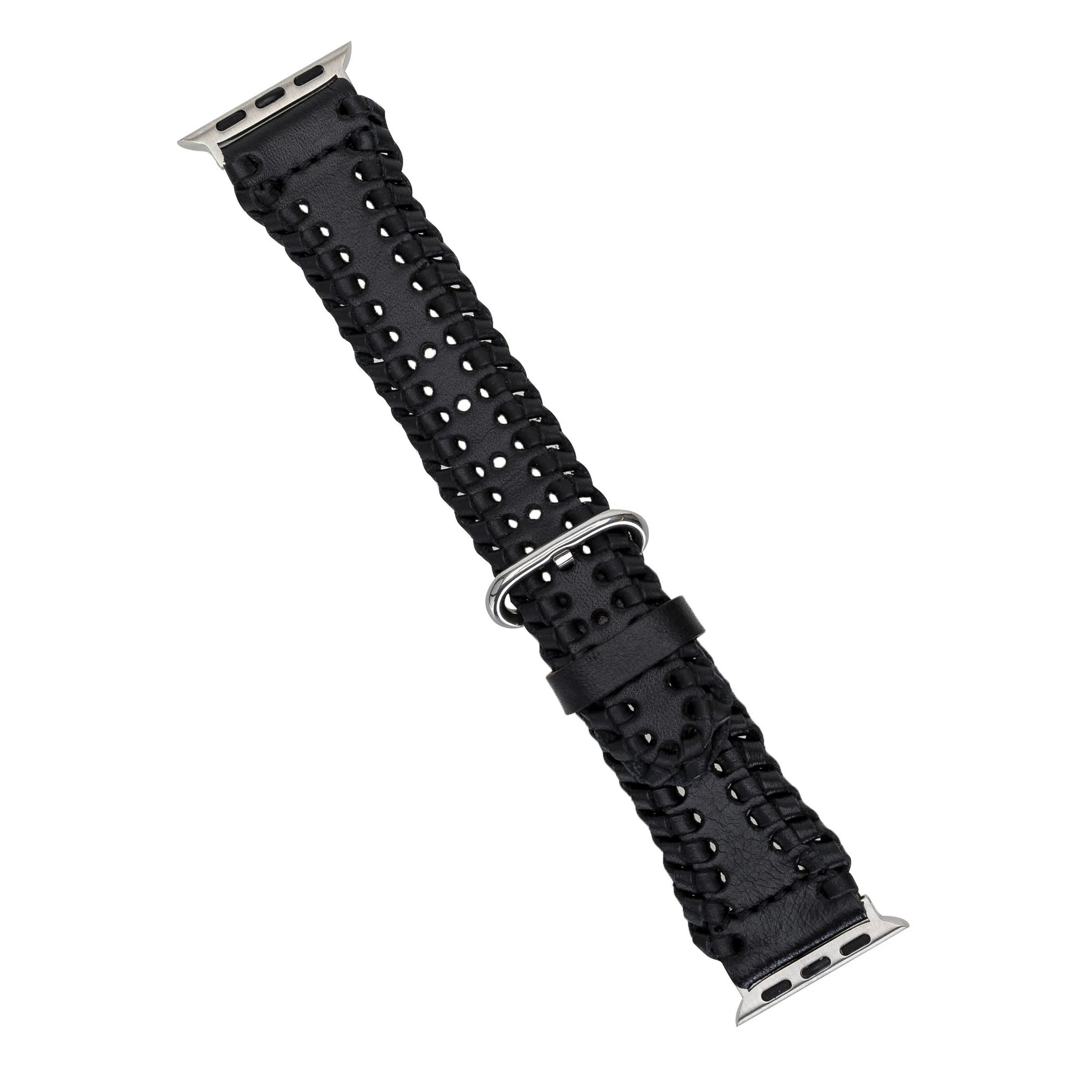 Apple Watch Uyumlu Deri Kordon 42-44-45mm SM43 RST1