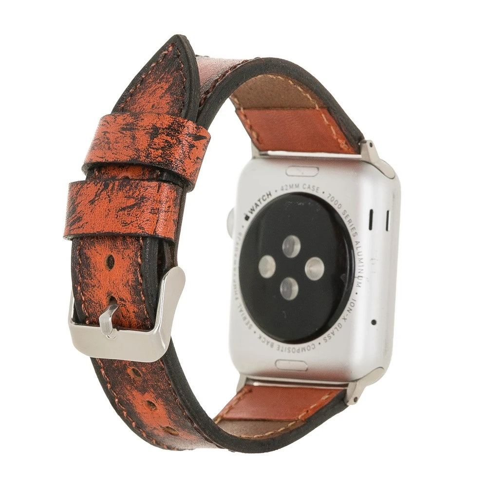 Apple Watch Uyumlu Deri Kordon 38-40-41mm V8SEF