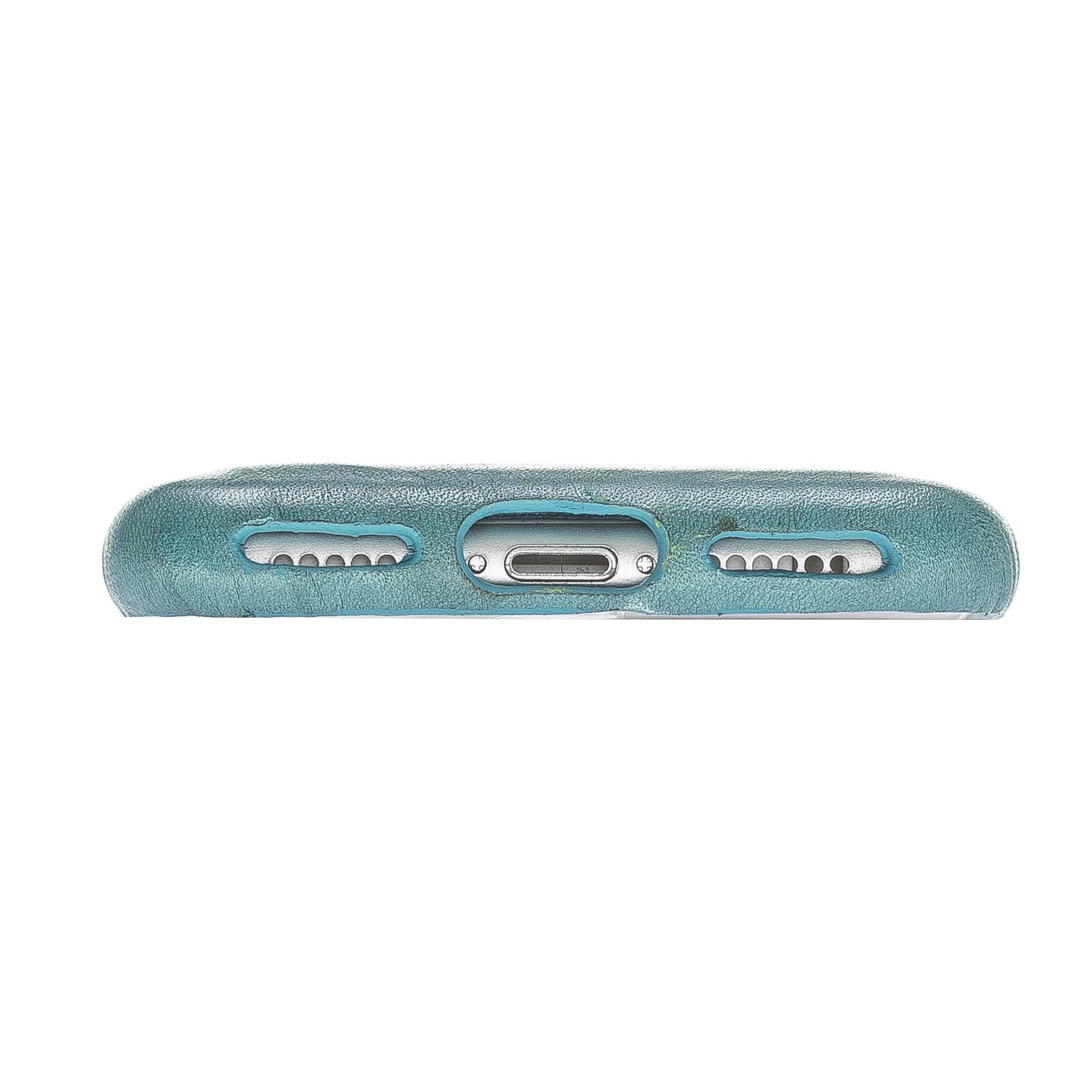 Apple iPhone 7-8-SE Uyumlu Deri Arka Kapak FXCP UCCC B14