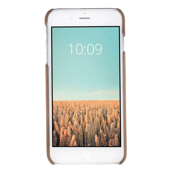Apple iPhone 7-8-SE Uyumlu Deri Arka Kapak MN-UJ ERC7 Taba