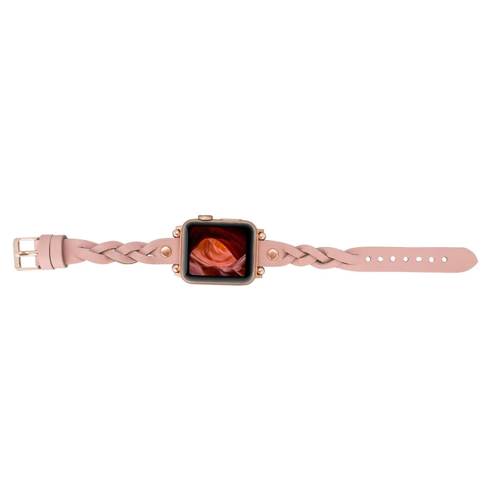 Apple Watch Uyumlu Deri Kordon Wanda 38-40-41mm RT NU2