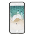 Apple iPhone 7-8-SE Uyumlu Deri Arka Kapak FXCP UCCC KFL1