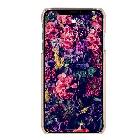 Apple iPhone XS Max Uyumlu Deri Arka Kapak MN-UJ ERC5 Pembe