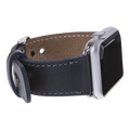 Apple Watch Uyumlu Deri Kordon 42-44-45mm CZ01 Lacivert