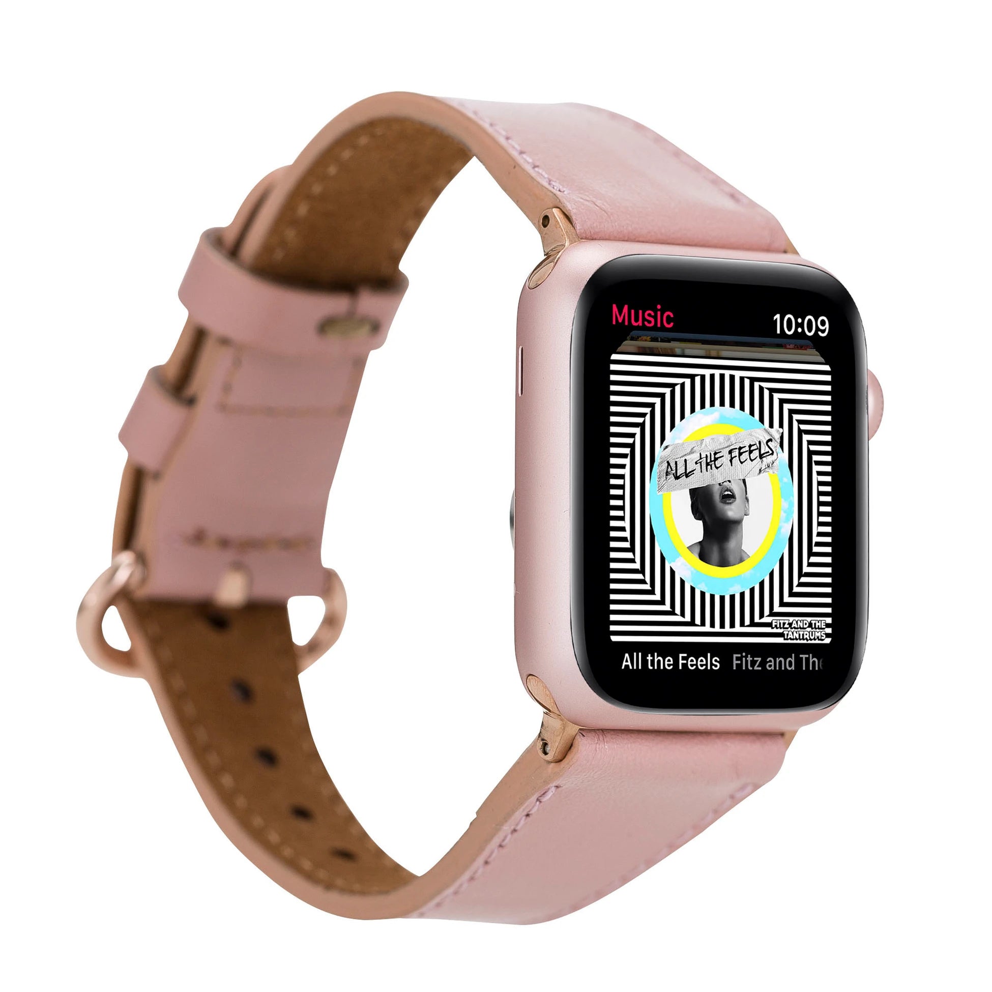 Apple Watch Uyumlu Deri Kordon 38-40-41mm ROM NU2
