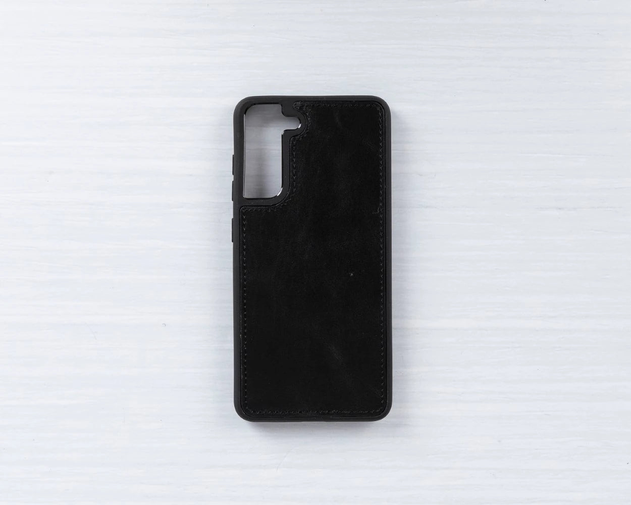 Samsung Galaxy S21 FE Uyumlu Deri Cüzdanlı Kılıf RST1 Siyah