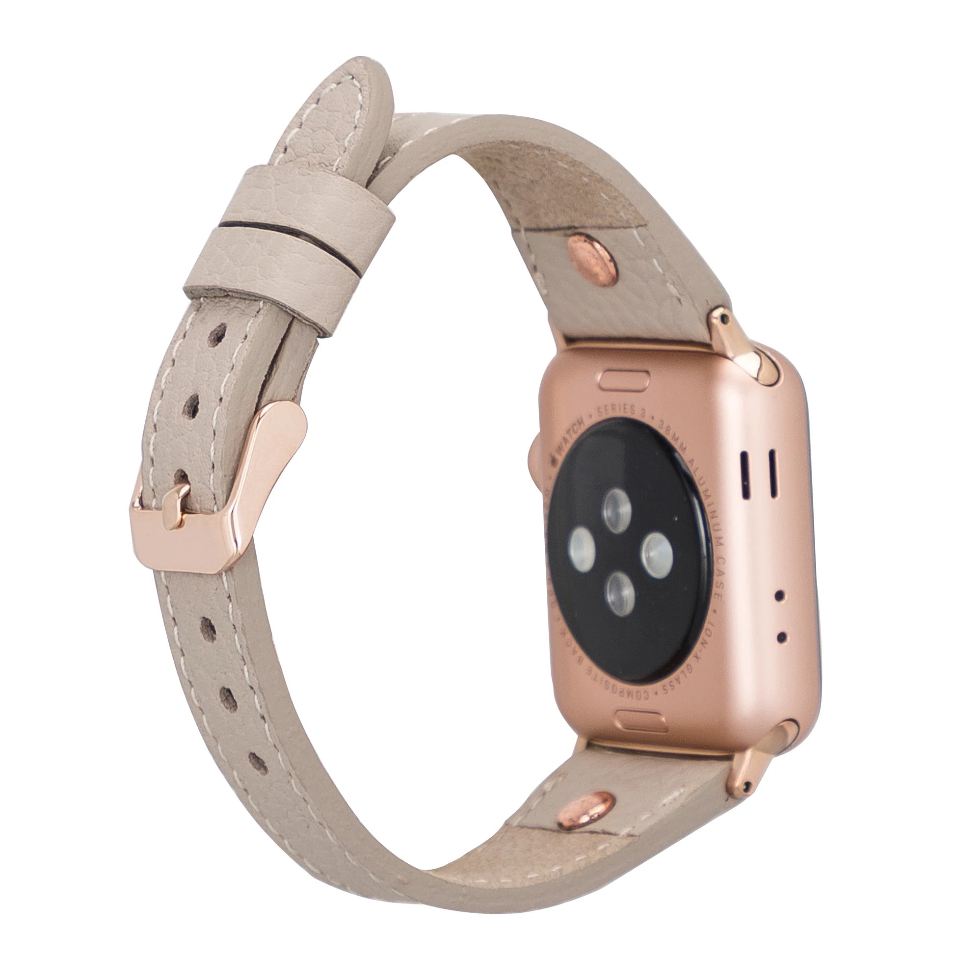 Apple Watch Uyumlu Deri Kordon 38-40-41mm Slim RGTR ERC3