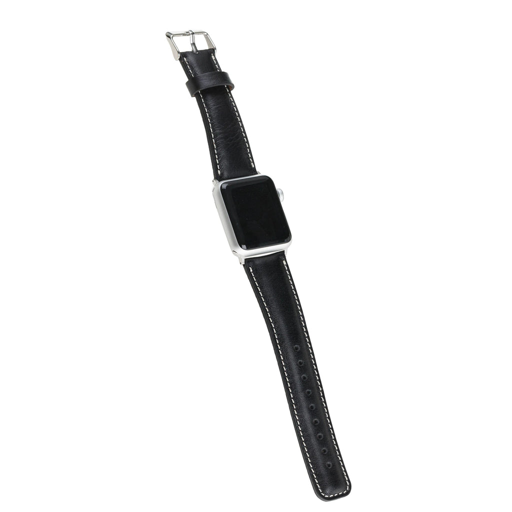 Apple Watch Uyumlu Deri Kordon 38-40-41mm SM3 RST1