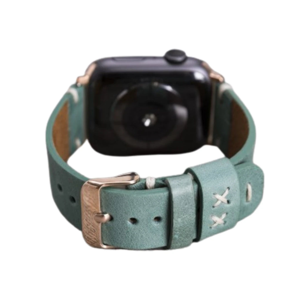 Apple Watch Uyumlu Deri Kordon 42-44-45mm Orfe CZ12