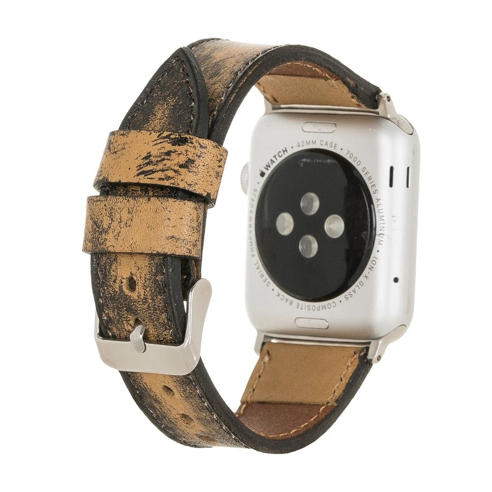 Apple Watch Uyumlu Deri Kordon 38-40-41mm V12SEF