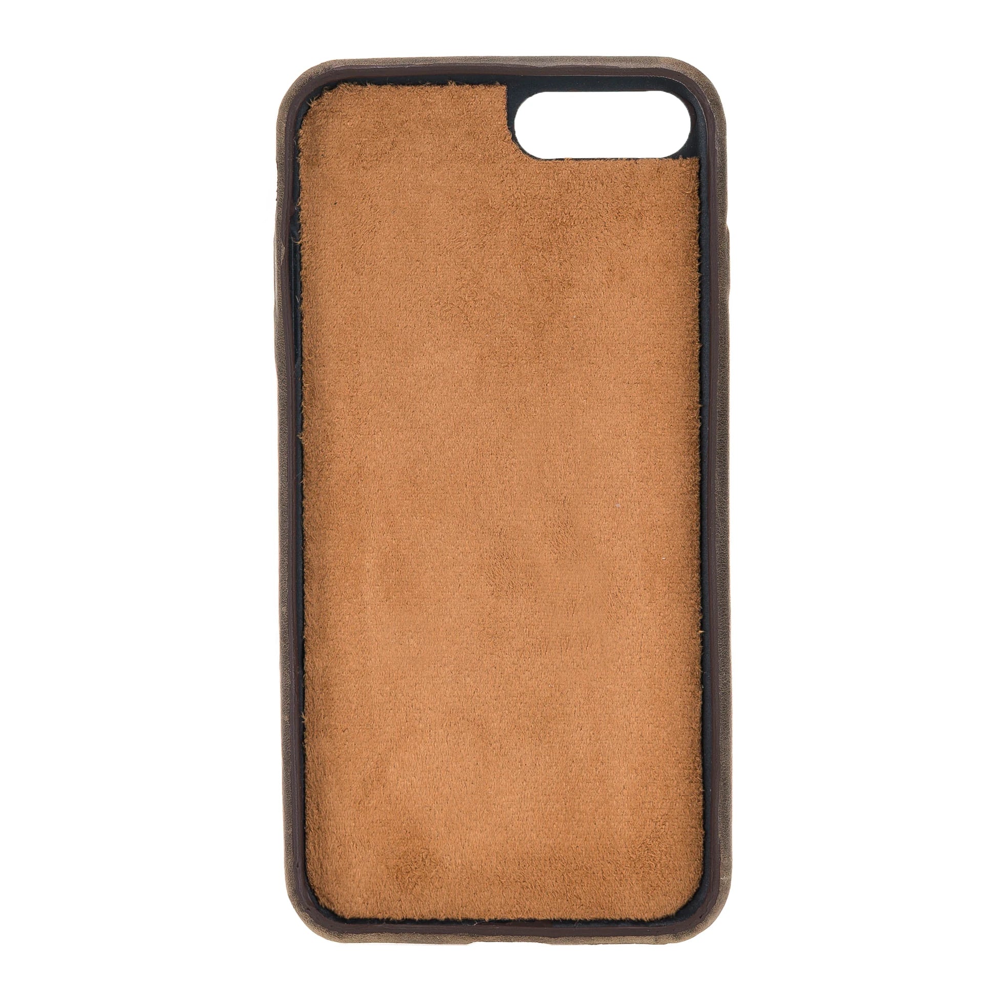 Apple iPhone 7-8 Plus Uyumlu Deri Arka Kapak FXCP UC-CC RO6