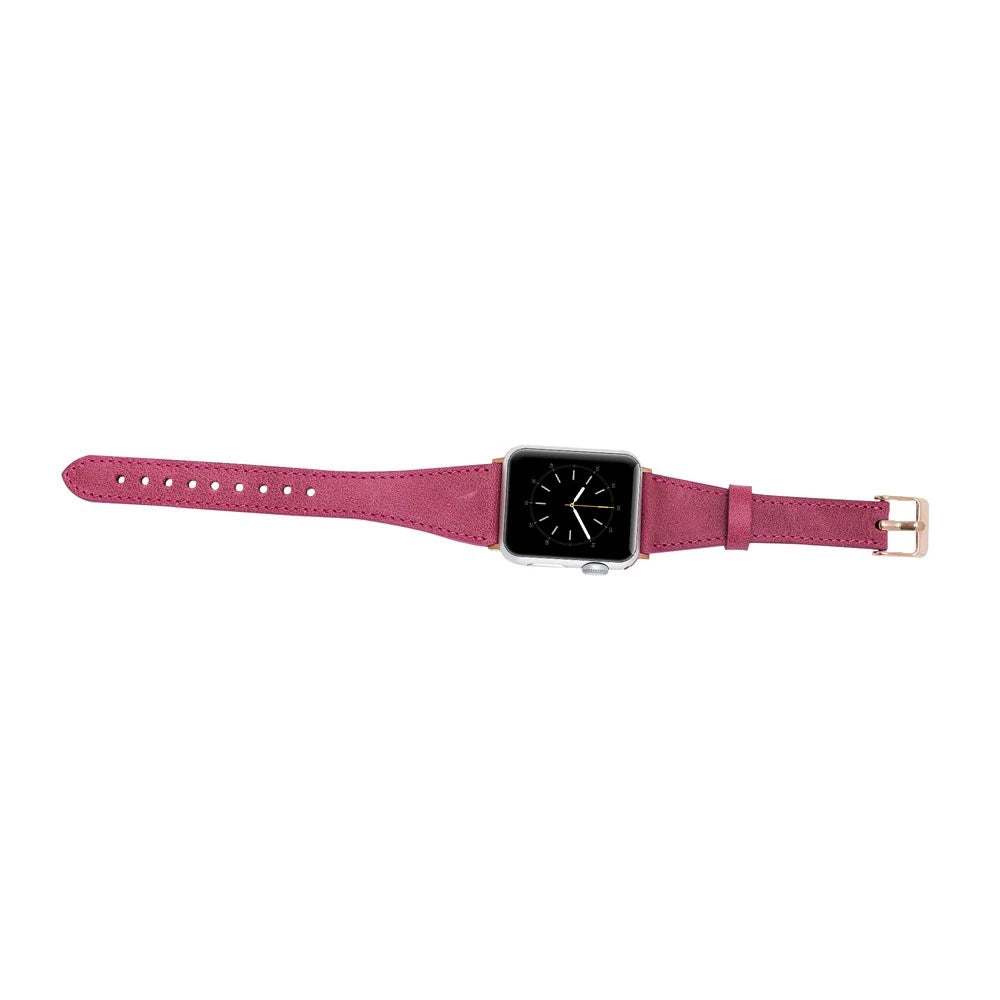 Apple Watch Uyumlu Deri Kordon 38-40-41mm Slim TN08