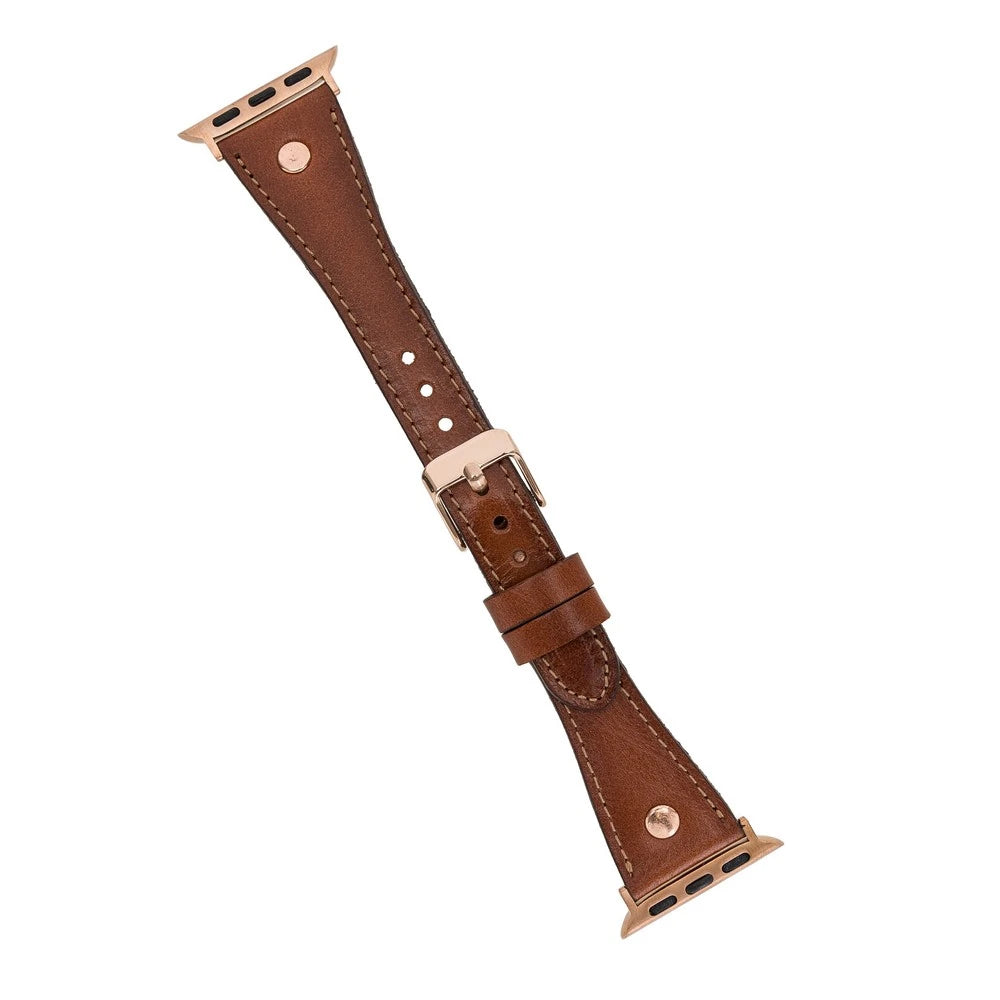 Apple Watch Uyumlu Deri Kordon 38-40-41mm Slim RT RST2EF