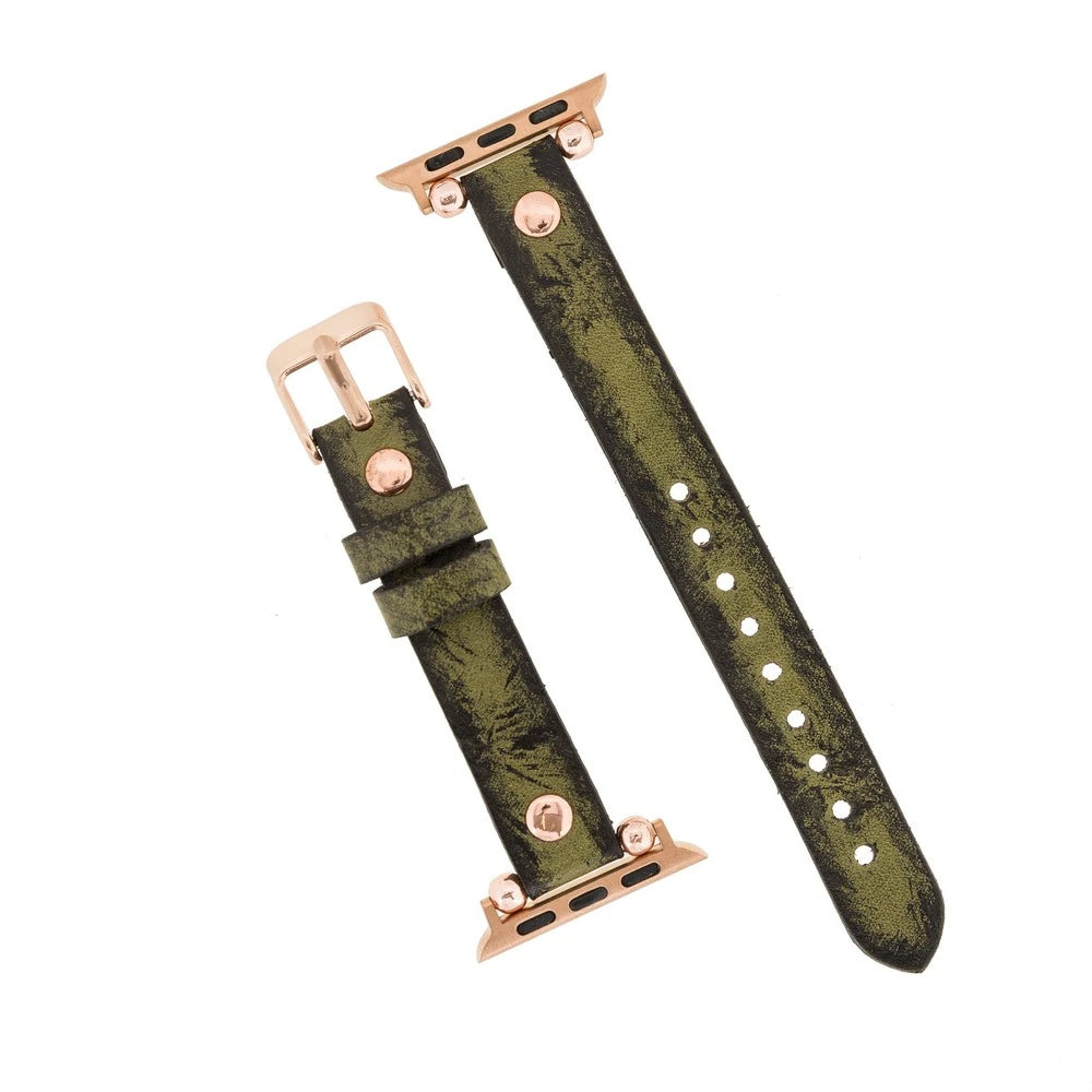 Apple Watch Uyumlu Deri Kordon 38-40-41mm RT V25SEF