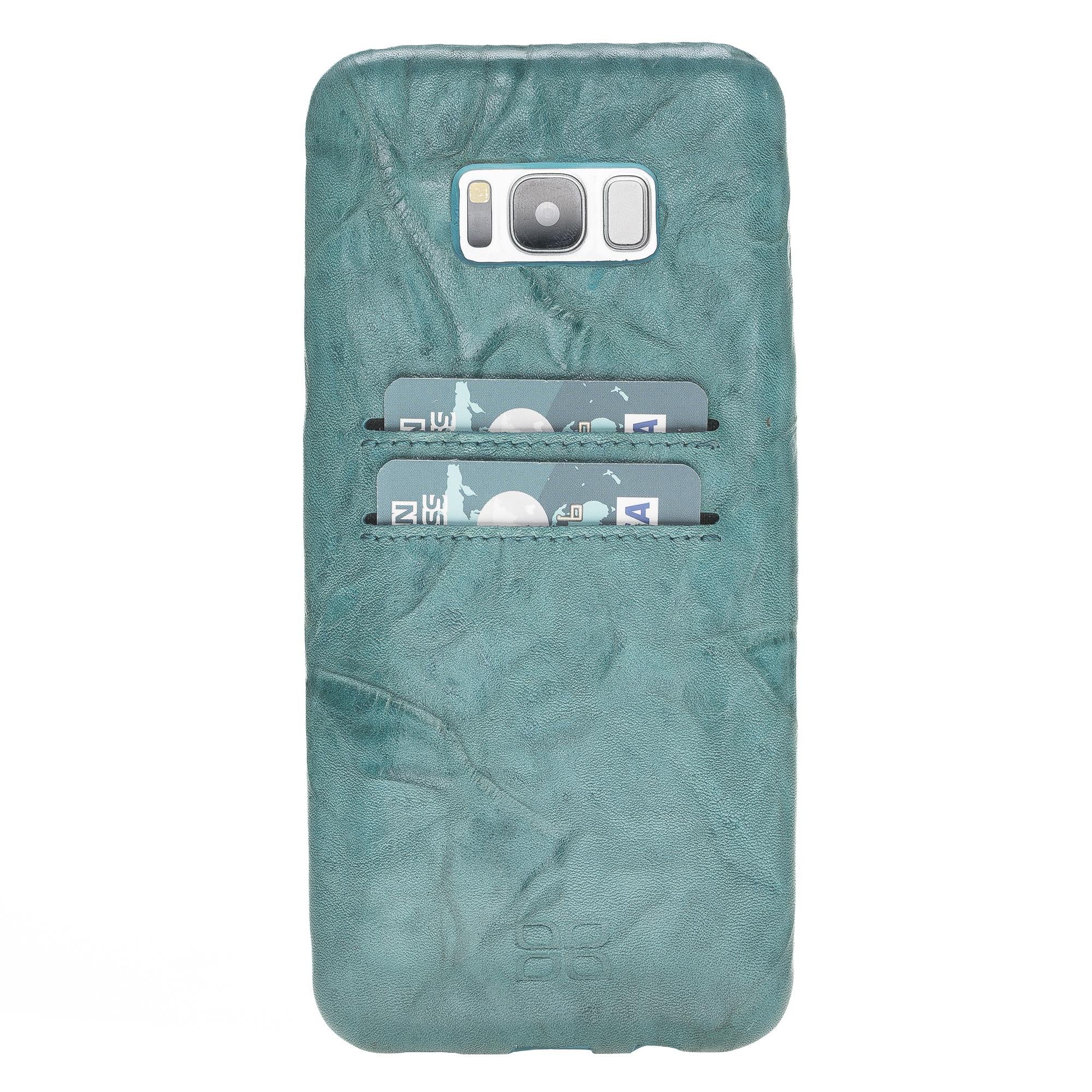 Samsung Galaxy S8 Plus Uyumlu Deri Arka Kapak FXCP UCCC B14