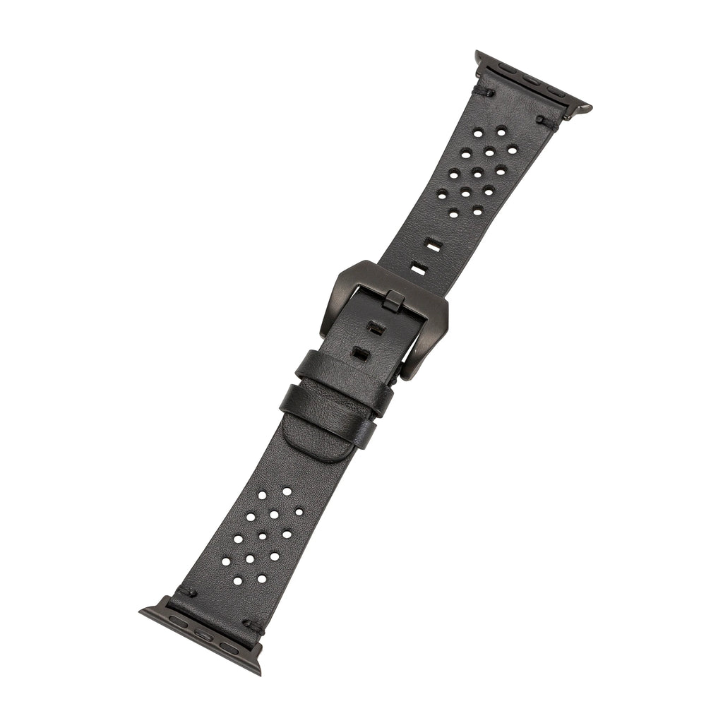 Apple Watch Uyumlu Deri Kordon Vigo 42-44-45mm RST1