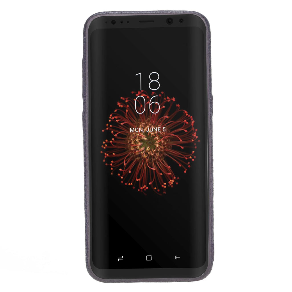 Samsung Galaxy S8 Uyumlu Deri Kartlıklı Arka Kapak UCCC B13