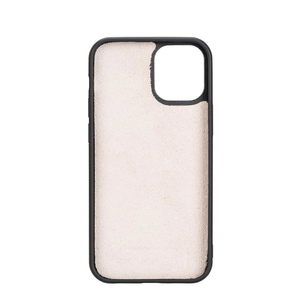 Apple iPhone 12 mini Uyumlu Deri Cüzdanlı Kılıf NU2 Pembe