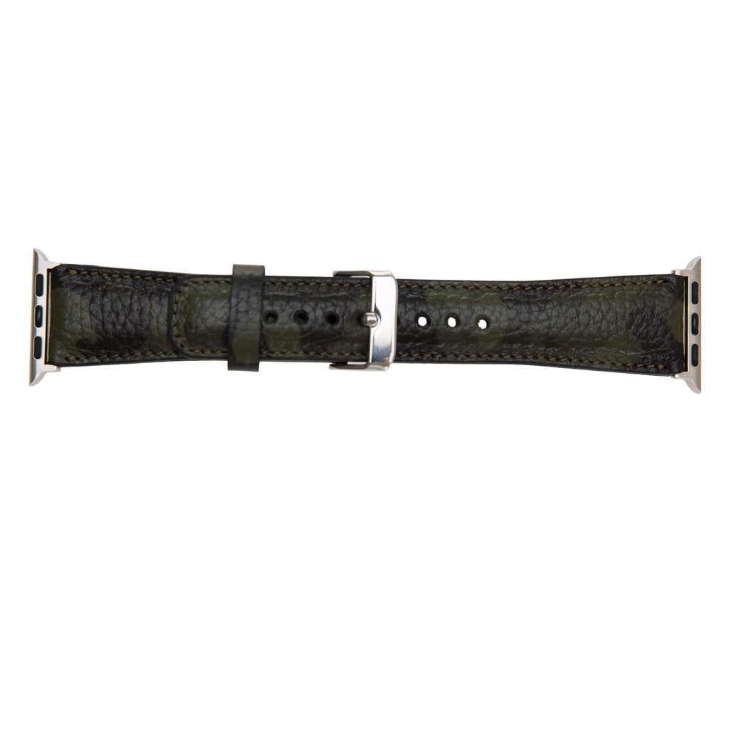 Apple Watch Uyumlu Deri Kordon 42-44-45mm KF04N