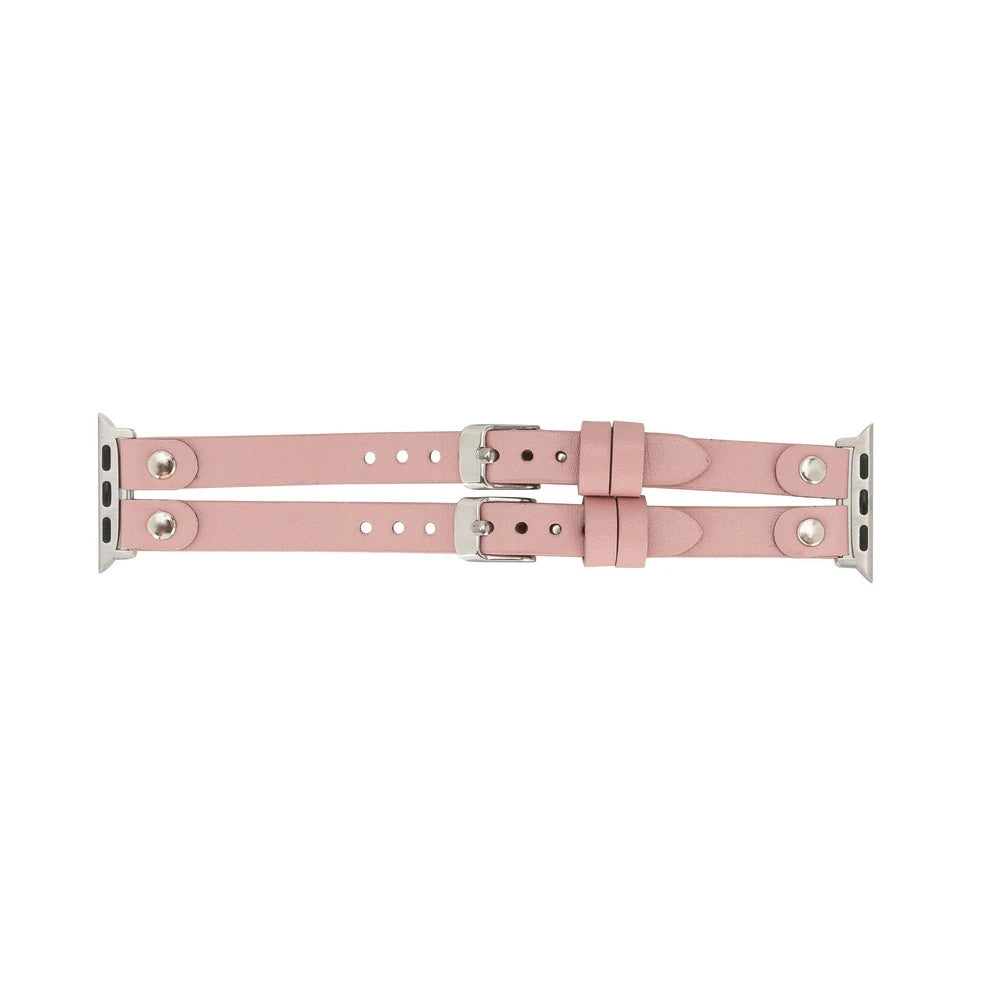 Apple Watch Uyumlu Deri Kordon Ely Double Tour ST NU2