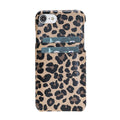 Apple iPhone 7-8-SE Uyumlu Deri Arka Kapak F360 Leopar NE