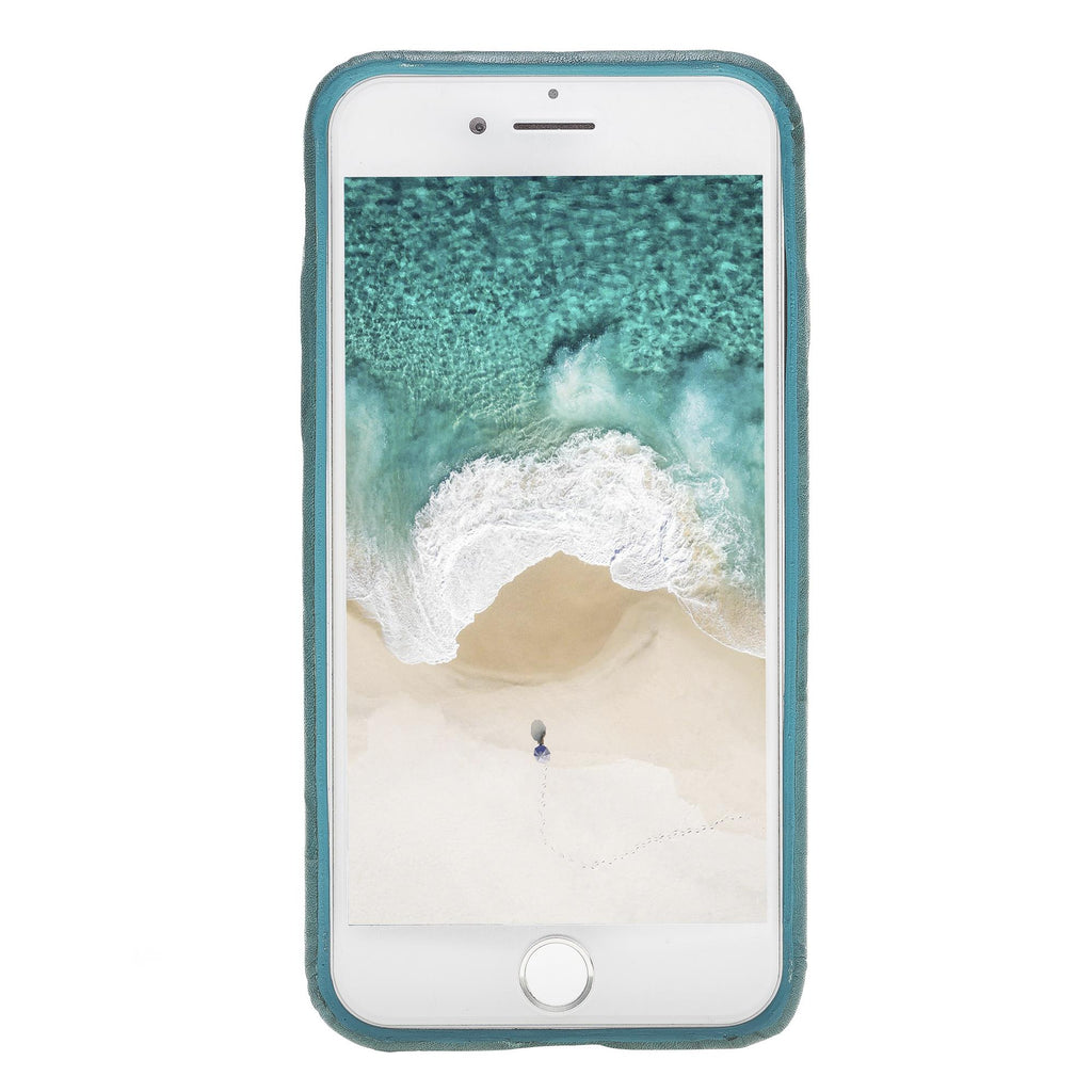 Apple iPhone 7-8-SE Uyumlu Deri Arka Kapak FXCP UCCC B14