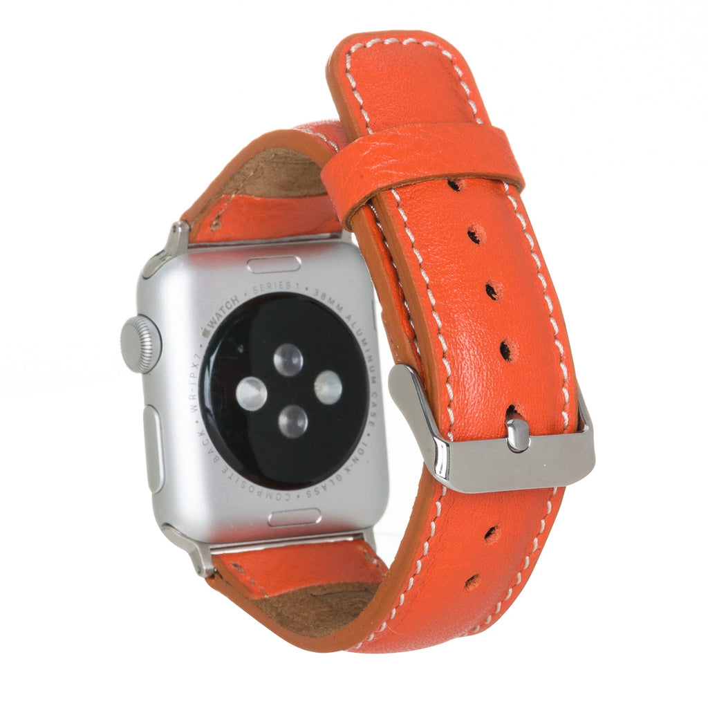 Apple Watch Uyumlu Deri Kordon 38-40-41mm SM3 SC FL8