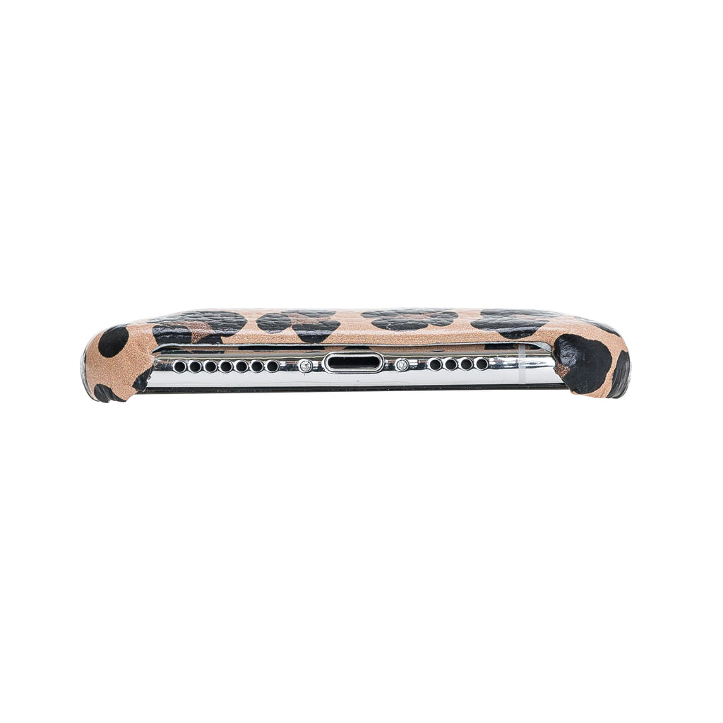 Apple iPhone XS Max Uyumlu Deri Arka Kapak F360 LE02N