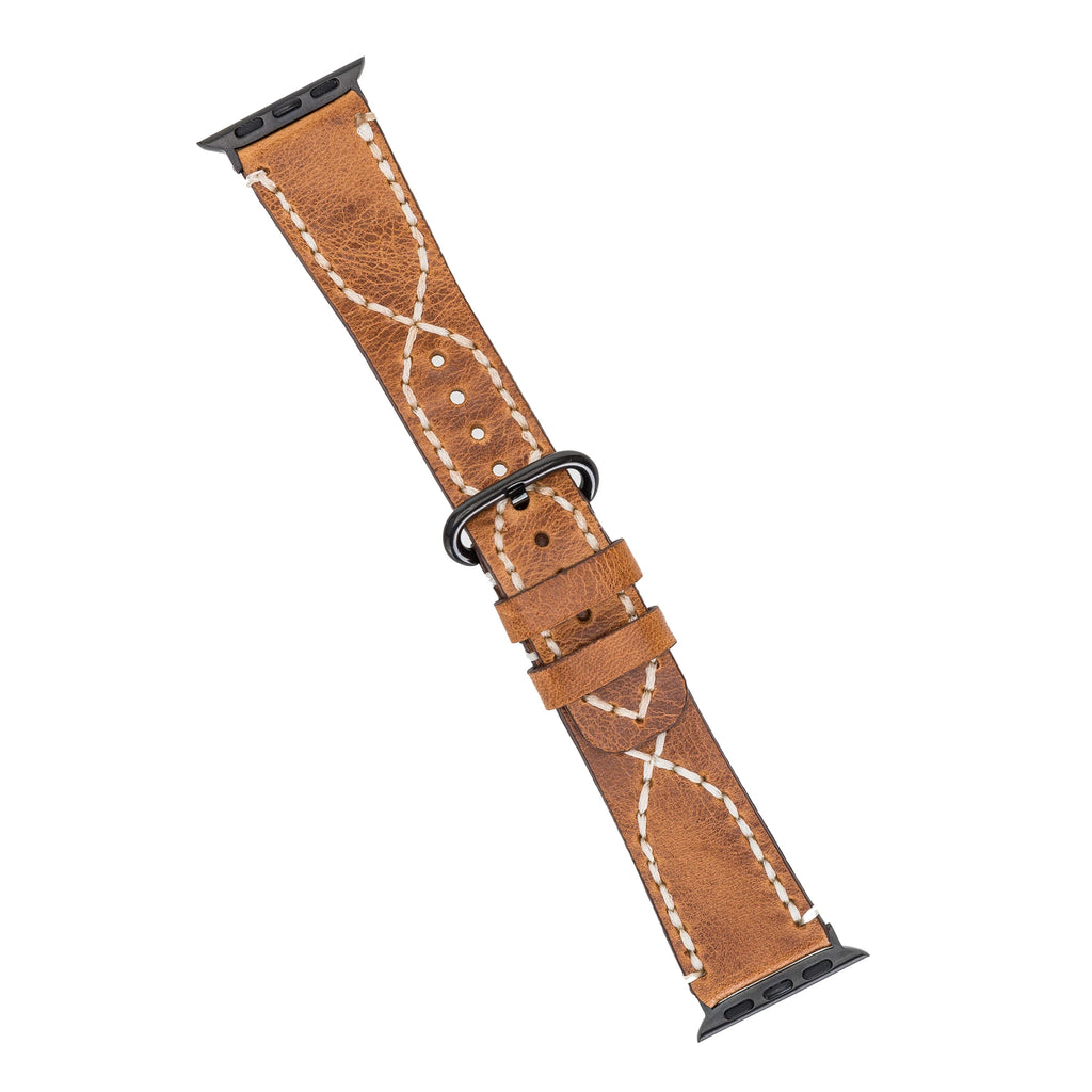 Apple Watch Uyumlu Deri Kordon 42-44-45mm DIAN V18