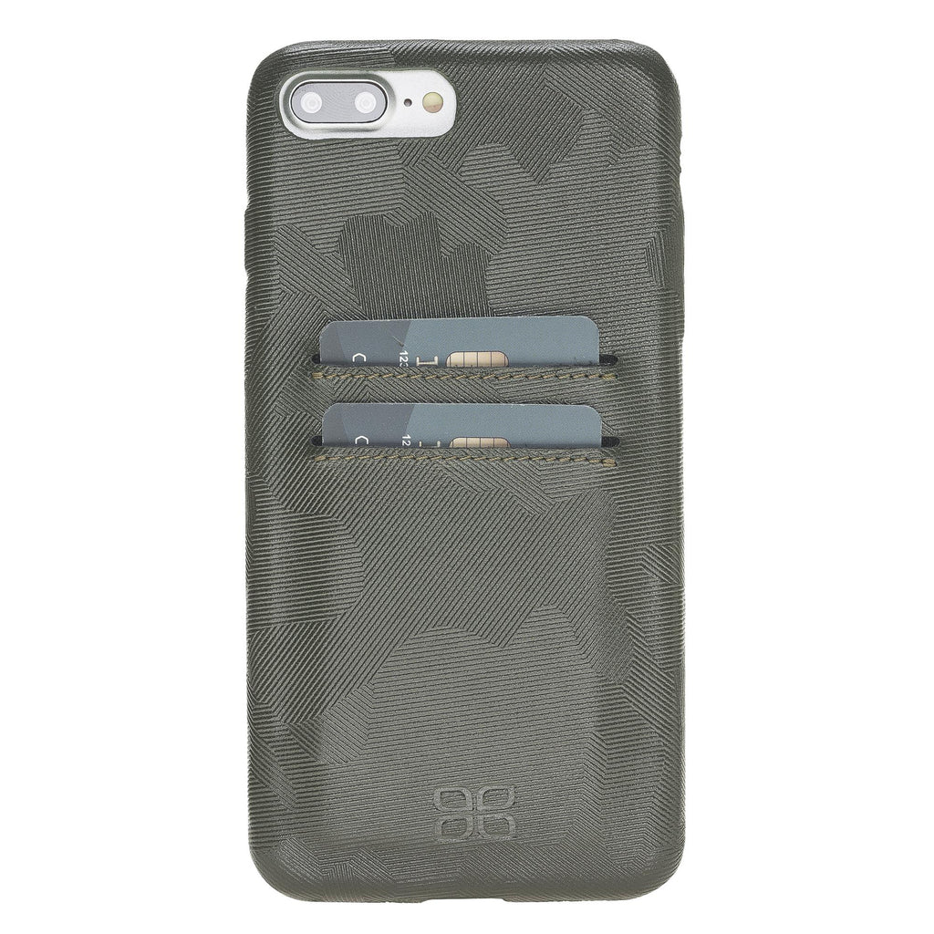Apple iPhone 7-8 Plus Uyumlu Deri Arka Kapak FXCP UCCC KFL4