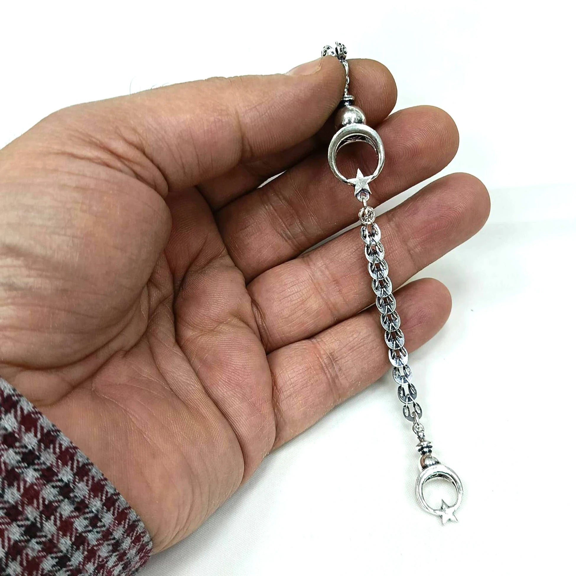 Ayyıldız Tasarım 925 Ayar Gümüş Vizyon Püskül 13 cm