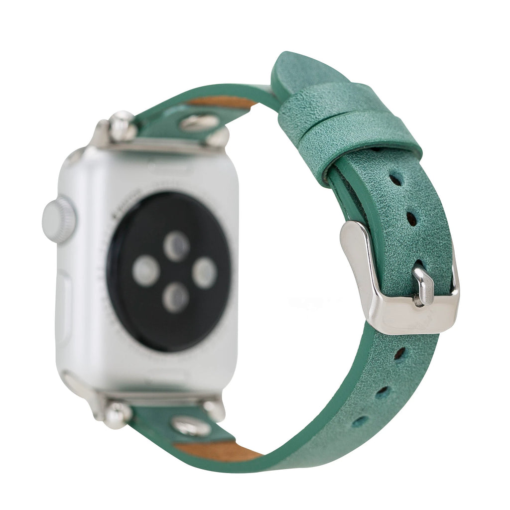 Apple Watch Uyumlu Deri Kordon 38-40-41mm Ferro ST CZ12