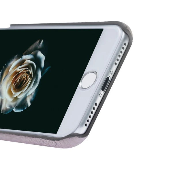 Apple iPhone 7-8-SE Uyumlu Deri Arka Kapak MN-UJ ERC3 Bej