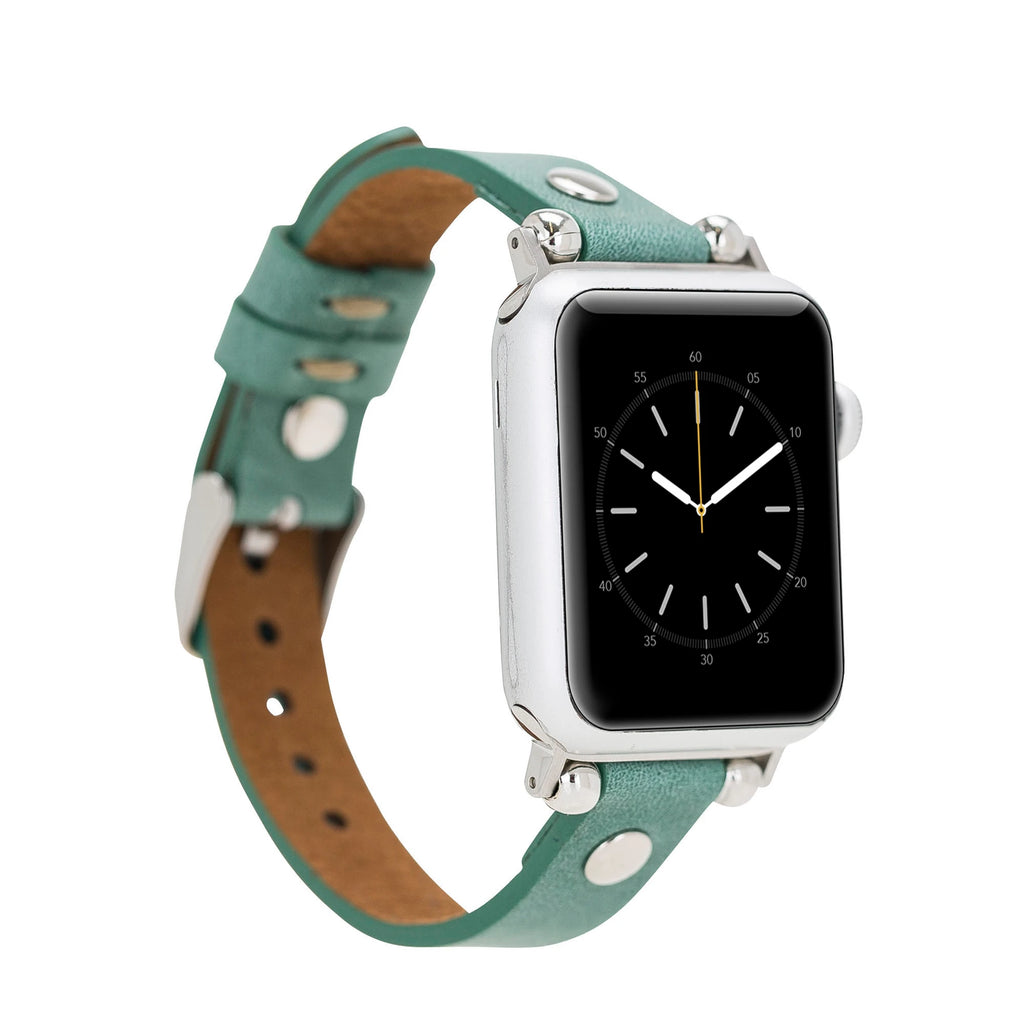 Apple Watch Uyumlu Deri Kordon 38-40-41mm Ferro ST CZ12