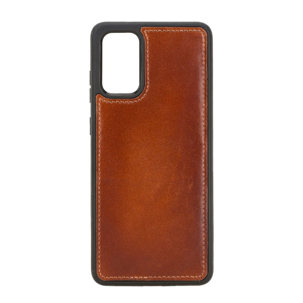 Samsung Galaxy S20 Plus Uyumlu Deri Cüzdanlı Kılıf RST2EF Taba
